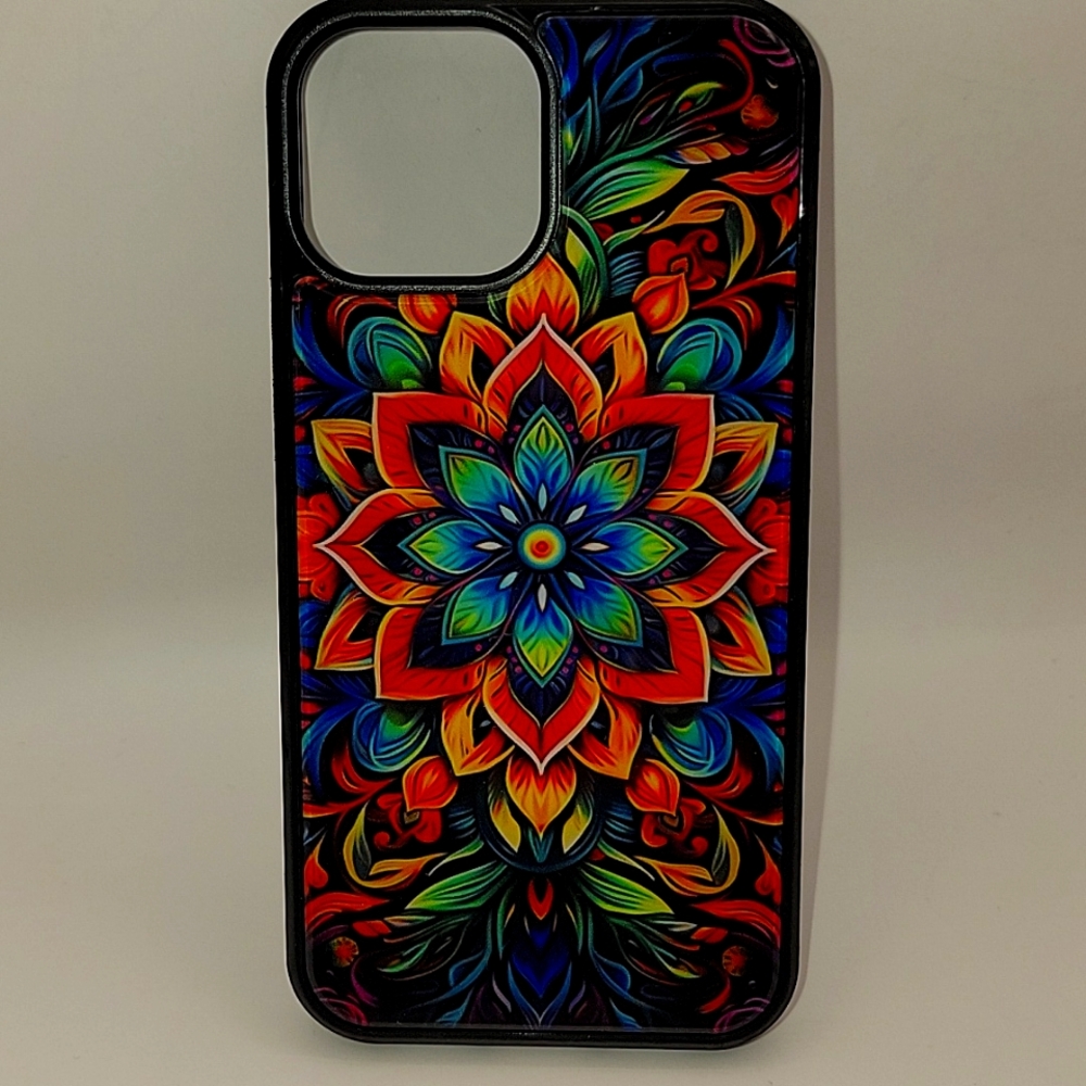 IPhone 13 mini mandala print case